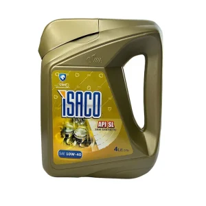 روغن موتور 40-10W طلایی ایساکو 4 لیتری