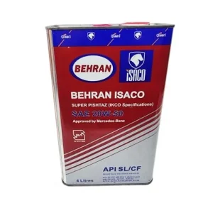 روغن موتور 50-20W بهران ایساکو 4 لیتری
