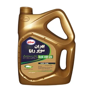 روغن موتور بهران سوپر رانا مدل 0W-20 SN چهار لیتری